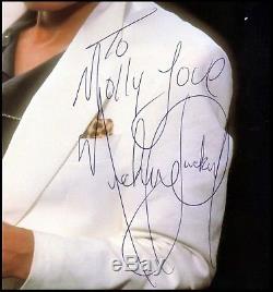 MICHAEL JACKSON KING OF POP THRILLER Authentic Signed Autographed Vinyl LP