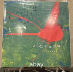 MILKY CHANCE SADNECESSARY SIGNED Vinyl Record Album (not CD). New