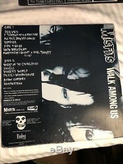 MISFITS Walk Among Us Vinyl. Signed By Danzig. JRR804 Second Press 1982 Rare