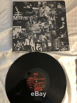 MISFITS Walk Among Us Vinyl. Signed By Danzig. JRR804 Second Press 1982 Rare