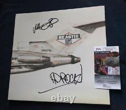 MIke D signed Beastie Boys Licensed to Ill vinyl record LP Ad Rock photo poster