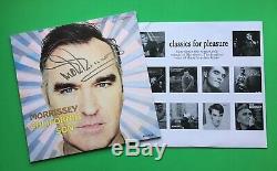 MORRISSEY AUTOGRAPHED California Son Vinyl LP New Signed Rare 2019 The Smiths
