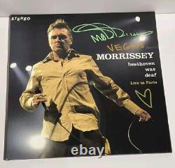 MORRISSEY Las Vegas 2024 Beethoven Was Deaf Live Vinyl Autographed Record WithBAS