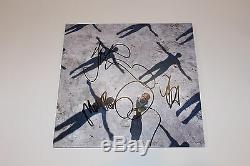 MUSE BAND SIGNED'ABSOLUTION' VINYL RECORD withCOA MATT BELLAMY CHRIS DOMINIC X3