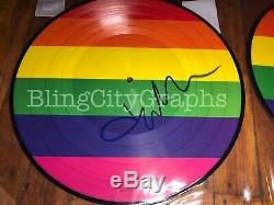 Madonna Madame X Signed Pride Picture Disc Rainbow Vinyl LP RARE Autograph