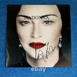 Madonna Signed Madame X 12'' Vinyl Lp Record Icon Fan Club Autograph Clear Promo