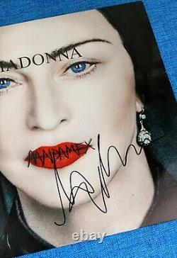 Madonna Signed Madame X 12'' Vinyl Lp Record Icon Fan Club Autograph Clear Promo