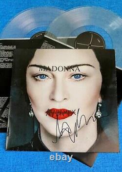 Madonna Signed Madame X 12'' Vinyl Lp Record Icon Fan Club Autograph Clear Promo