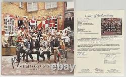 Marcus Ted Ben & Winston Signed Mumford & Sons Babel Vinyl Record JSA LOA