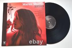 Maren Morris REAL hand SIGNED Hero Vinyl Record JSA COA Autographed