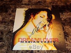 Mariah Carey Hand Signed 12 Vinyl EP Record Dreamlover Autographed RARE + COA