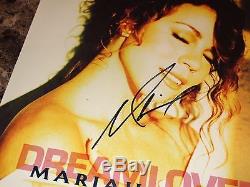 Mariah Carey Hand Signed 12 Vinyl EP Record Dreamlover Autographed RARE + COA