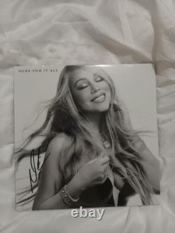 Mariah Carey Here for It All Vinyl Record Signed