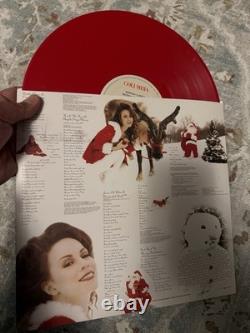 Mariah Carey Merry Christmas Autographed Signed Red Vinyl Record LP XMAS? Rare
