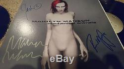 Marilyn Manson Mechanical Animals Vinyl LP Autograph Signed