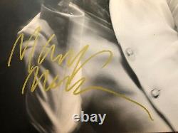 Marilyn Manson Rare Signed The Pale Emperor Grey Vinyl LP Record withproof