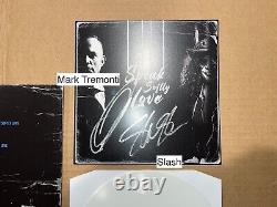 Mark Tremonti and Slash Signed Autographed Vinyl Record EP 7 Speak Softly Love