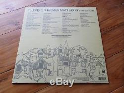 Matt Berry Television Themes Orange Vinyl SIGNED LP 2018 Record Acid Jazz NEW