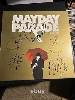 Mayday Parade Signed A Lesson In Romantics Vinyl Record