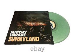 Mayday Parade Signed Autograph Sunnyland Vinyl Record Lp Coke Variant Derek +4