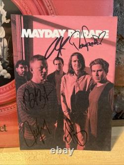 Mayday Parade Sweet Signed Autographed Pink vinyl LP record /300 Rare In Hand