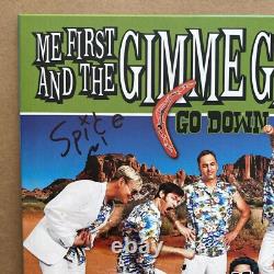Me First And The Gimme Gimmes Go Down Under Signed Vinyl Punk Record Autograph