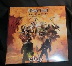 Meat Loaf Signed Braver Than We Are Exclusive 2016 Lp Jim Steinman Album Sealed