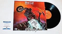 Meatloaf Signed Autographed Bat Out Of Hell LP Vinyl Record Album Beckett PSA