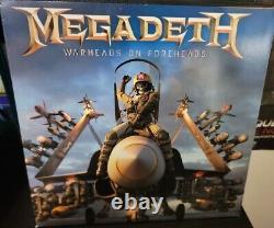 Megadeth Death by Design 4-LP Transparent Vinyl Box Set FYE Dave Mustaine Signed