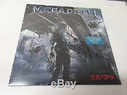 Megadeth Dystopia Vinyl signiert/signed by full Band! NEU OVP