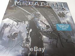 Megadeth Dystopia Vinyl signiert/signed by full Band! NEU OVP