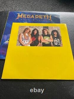 Megadeth Rust In Peace 12 LP Vinyl Record Signed Autographed By Full Lineup