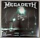 Megadeth Signed Unplugged In Boston Silver Vinyl Record Album Dave Mustaine Dirk