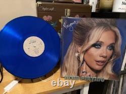 Megan Moroney Am I Okay Official Signed Vinyl 12 Blue Lp Limited Edition Rare