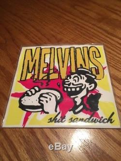 Melvins Shit Sandwich 7 vinyl Amrep signed