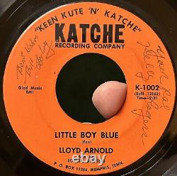 Memphis Rockabilly 45 LLOYD ARNOLD & HIS ROCKIN DRIFTERS Little Boy Blue