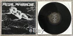 Metal Massacre Metallica 12 Black Vinyl Record Signed By Ron! First Press