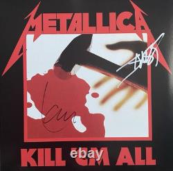 Metallica Autographed Kill'em All Vinyl James Hetfield Lars Ulrich