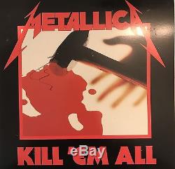 Metallica Limited Edition Vinyl LP Box Set Kill Em All SIGNED BY LARS ULRICH