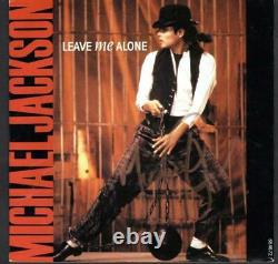Michael Jackson Autographed Leave Me Alone 7 Inch Vinyl