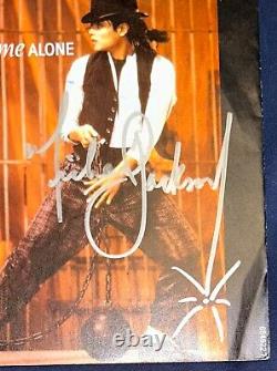 Michael Jackson Signed 1988 Leave Me Alone 45 RPM Vinyl Epic Record