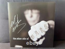 Mick Mars SIGNED LP The Other Side Of MOTLEY CRUE Vinyl Record CLEAR NEW Proof
