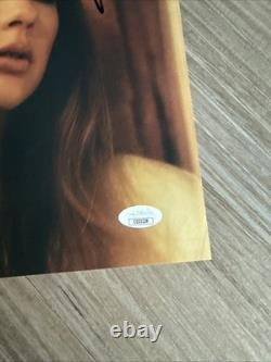 Midnights Jade Green LP 12 Vinyl Record Insert (JSA) Signed by Taylor Swift