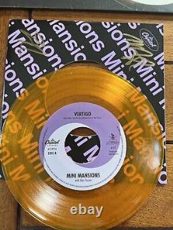 Mini Mansions Single 7 Vertigo SIGNED orange Vinyl Arctic Monkeys SHIPS FREE