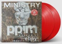 Ministry Live Necronomicon Downcycled 2 LP Ltd Red Vinyl SIGNED New! Pigface