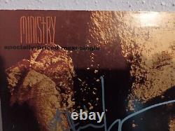 Ministry SIGNED Al Jourgensen Over The Shoulder Promotional Vinyl Record JSA