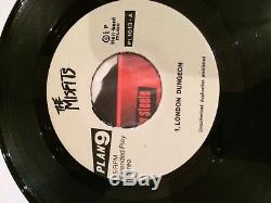 Misfits 3 Hits From Hell Original Grey Label Signed Glen Danzig Vinyl Record wit