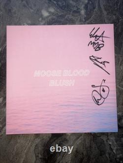 Moose Blood Blush 12 Inch LP Vinyl Record Autographed Signed