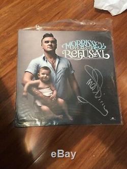 Morrissey Autographed Years Of Refusal Vinyl May 22nd 2009 Manchester Birthday