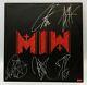 Motionless In White Band Autographed Signed Lp Vinyl Record (see Details)